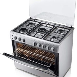 LG Gas Cooker Rotisserie Silver