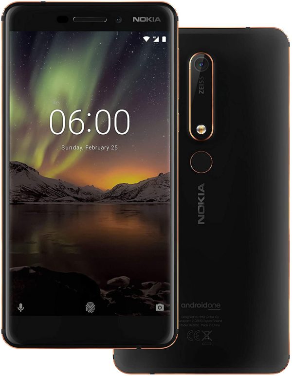 Nokia 6.1 Smart Phone Black