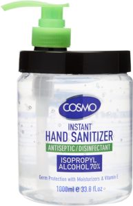 COSMO Advanced Disinfectant Hand Sanitizer 1000ML
