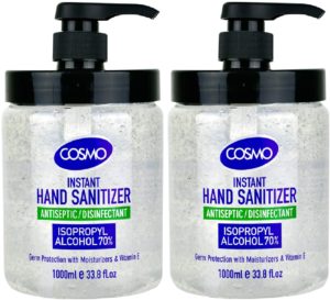 Cosmo Hand Sanitizer 1000ml Disenfectant 2 PCS