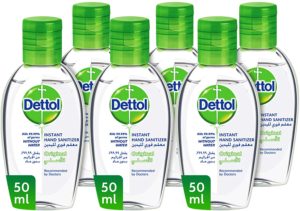 Dettol Original Antibacterial Hand Sanitizer – Pack Of 6