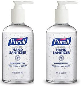Purell Refreshing Gel Hand Sanitizer Pump Bottle - Pack of 2
